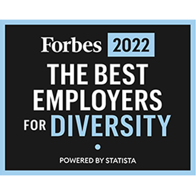 Forbes 2022 Best Employers for Diversity logo